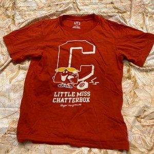 Uniqlo x Mr. Men Unisex Little Miss Chatterbox Short Sleeve T-Shirt Size X
